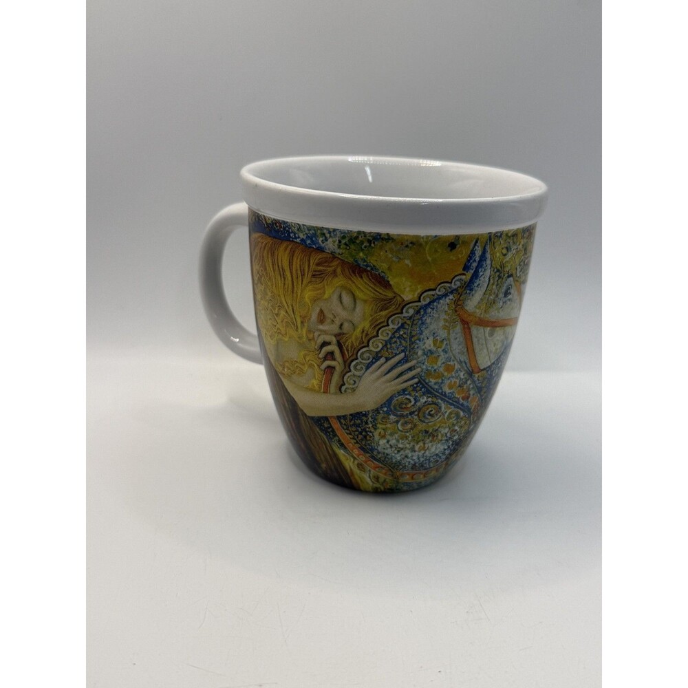 Godiva Chocolatier Coffee Mug Lady Horse Fantasy Art Multicolor Tea Cup